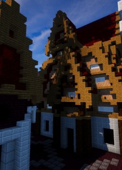 NetherTown | Landscape in the Nether Style