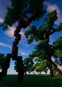 16 Trees made of 4 Materials